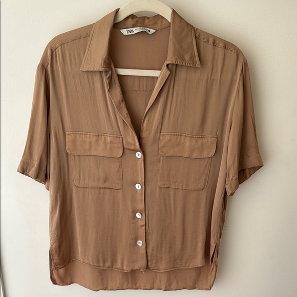 Zara Blouse Size XS - Picture 1 of 6